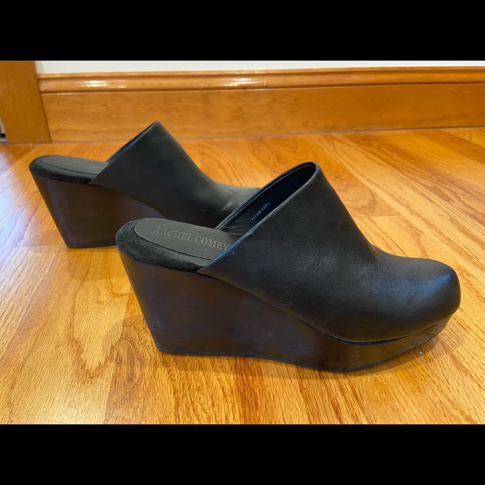 Rachel Comey Black Clogs / Platforms / Mules